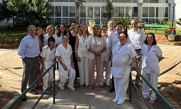 La vicepresidenta primera y consellera de Servicios Sociales visita el sanatorio de Fontilles